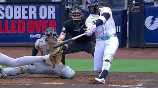 Yandy Diaz Slow Motion Swings