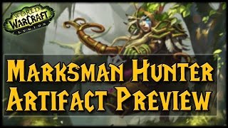LEGION Marksmanship Hunter Artifact Quest/Preview!
