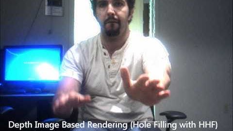 Synthesized Video with Depth Image Based Rendering after Applying Hierarchical Hole Filling