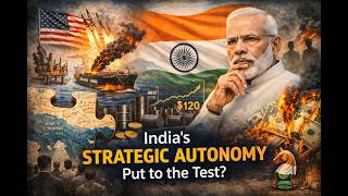 Is India’s Strategic Autonomy Under Threat? | Oil, War & $51B Risk