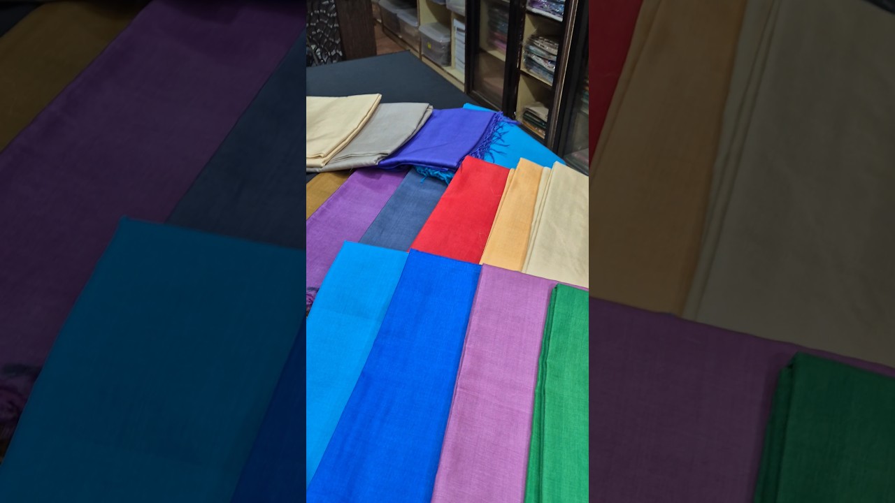 Chhattisgarh की Kosa Silk Saree | Kosa की Plain Saree जो हर किसी को पसंद आए | Kosa Silk Plain Saree