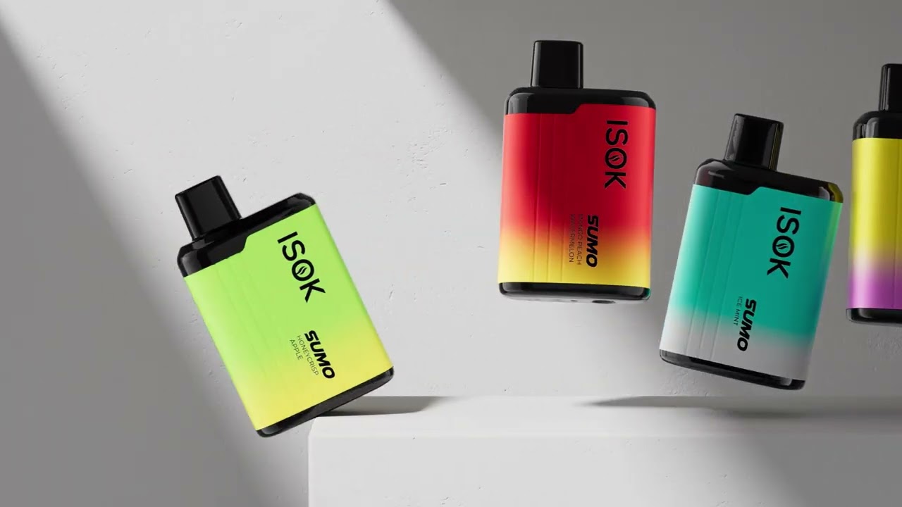 ISOK SUMO 600 PUFFS VARIANT - YouTube