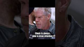 Chuck is always able to draw attention. #foryou #sonsofanarchy #series #shorts #drama