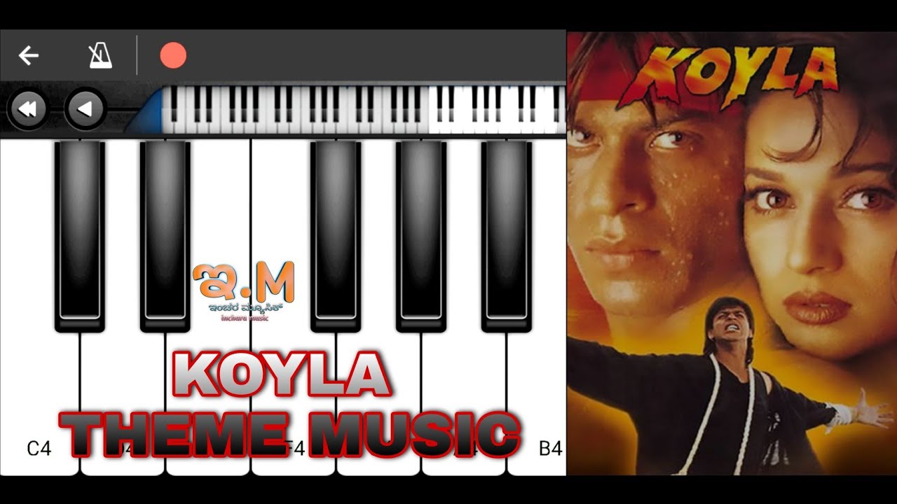 Koyla theme music Koyla 1997 movie bgm Shah Rukh Khan Madhuri Dixit Inchara Music YouTube