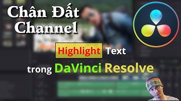 DR Tips ✅20: Hướng dẫn highlight text trong #DaVinciResolve