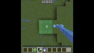 Trident With Slime block clutch 🤯 #minecraft #shorts