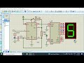 555 Timer IC+7 Segment Decade Counter 4026 IC in proteus#shortvideo #arduino #shortsvideo #shorts