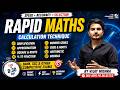#204 Vedic Maths Tricks For Fast Calculation | Speed Maths for Bank Exams/RBI/ SSC by Vijay Mishra