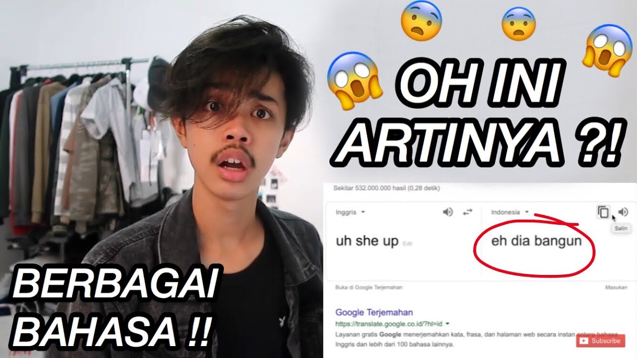 UH SHE UP !!!! BERBAGAI BAHASA !!! NGAKAK TOTAL !!!! - YouTube