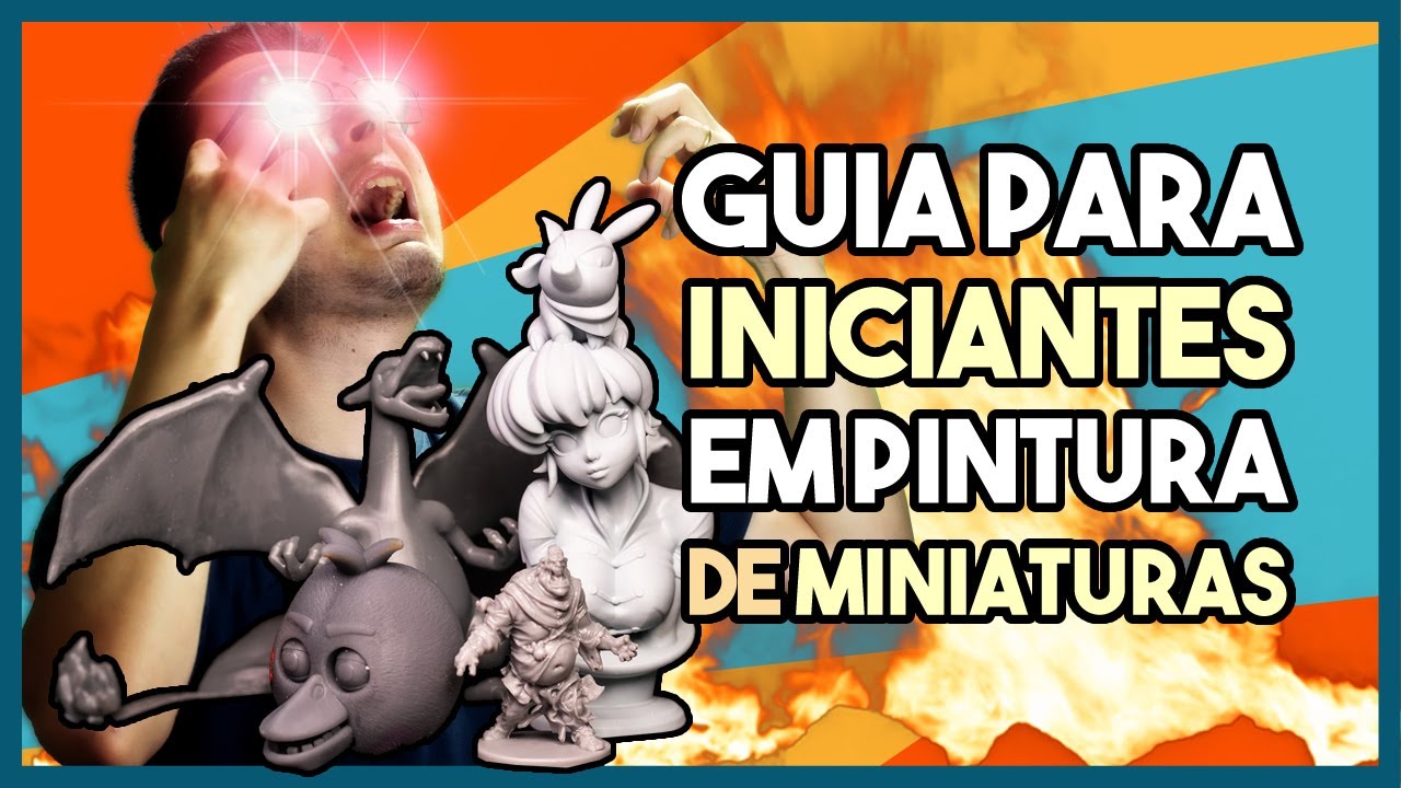 Como Começar na Pintura de Miniaturas, Colecionáveis e Impressão 3D