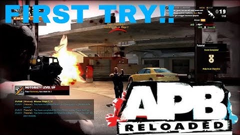 APB reloaded for the first time