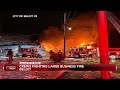 Crews fight large business fire in Beloit