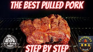 Pit boss pulled pork | how to make smoke pulled pork on pellet grill