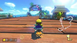 Mario Kart 8 Deluxe: Shell Cup 150cc Speed Run (8:34)(No Items)