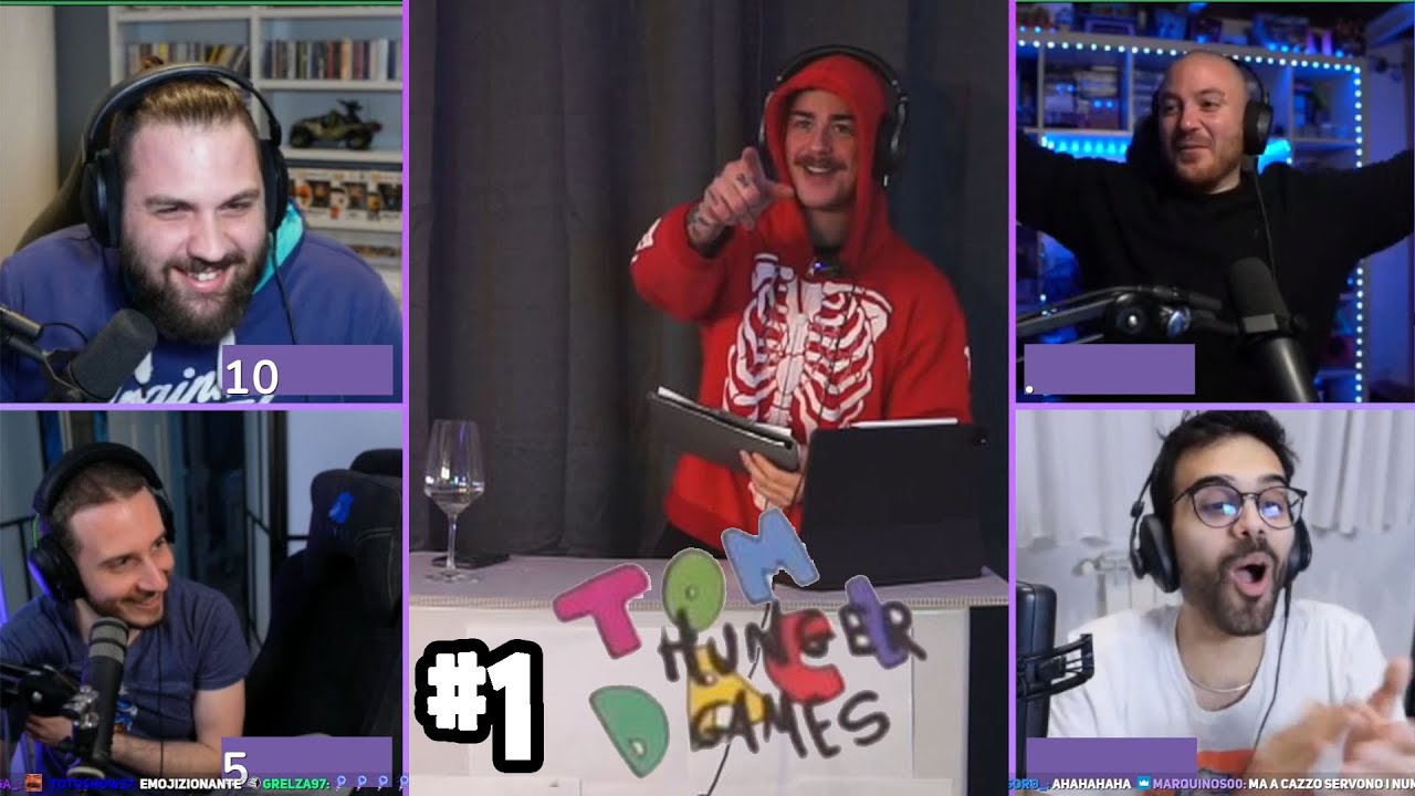 PANETTY BEST MOMENTS TOMODACHI HUNGER GAMES con DARIO MOCCIA DADA NANNI E IL MASELLA #1