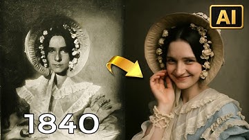 The First Humans to be Photographed, 1800s Daguerreotypes | AI Reanimated 
