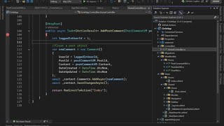 37. Adding a New Comment to Database