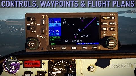 NS-430: Controls, Pages, Waypoints, VSR & Flight Plans Tutorial | DCS WORLD