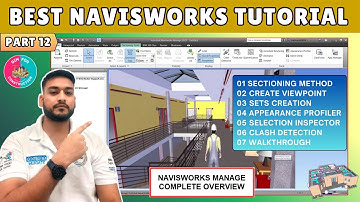 #12 Navisworks Tutorial: Complete Navisworks Manage (With Notes)