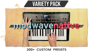 ► 200 custom patches / presets for ► Korg Modwave + Native (NO TALKING SOUNDS DEMO)