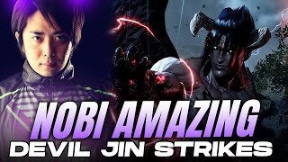 T8 Season 2 ▰ Nobi Amazing Devil Jin Strikes!【Tekken 8 High Level Gameplay】
