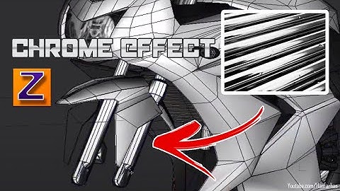 CARA MEMBUAT EFEK CHROME MOD di ZModeler2 dengan Mudah!