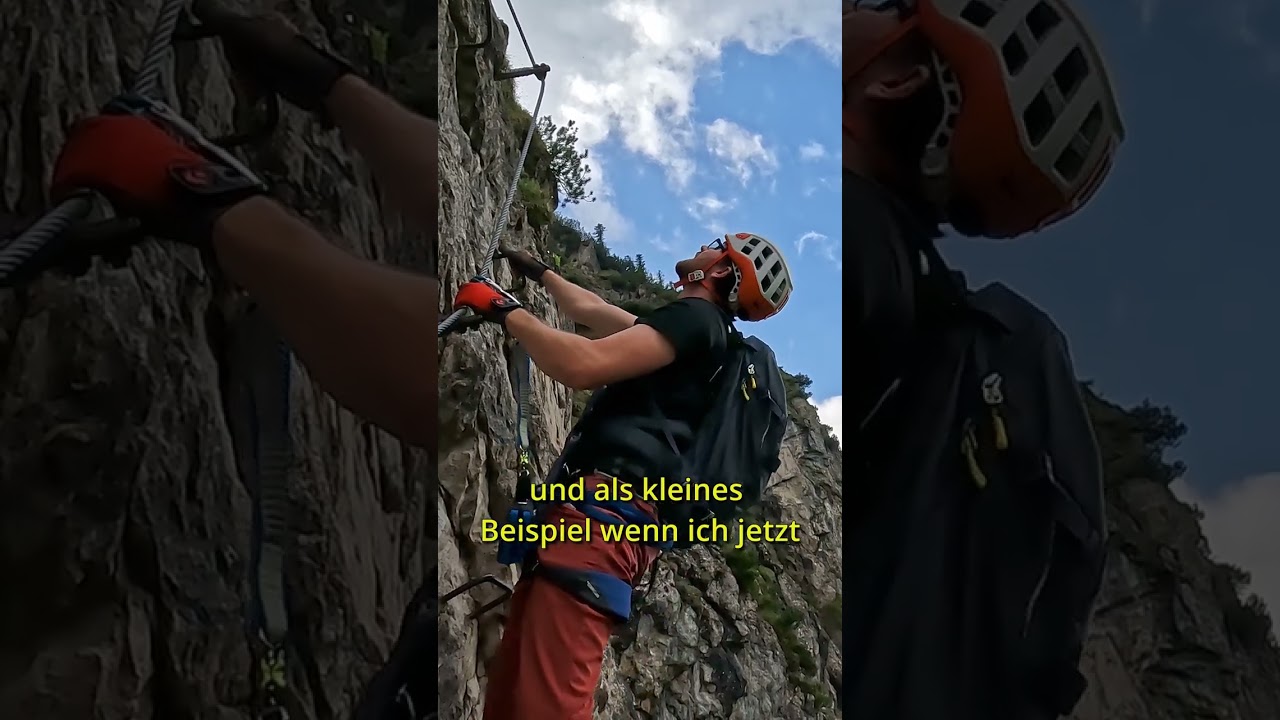 Klettersteig Tipps für Anfänger Nr11: Abstand halten