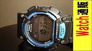 カシオ　ソーラー腕時計スポーツギア（CASIO SPORTS GEAR）STL-S100H-2AJFの動画