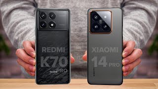 Redmi K70 Pro Vs Xiaomi 14 Pro | Full comparison ⚡ Which one is Better?