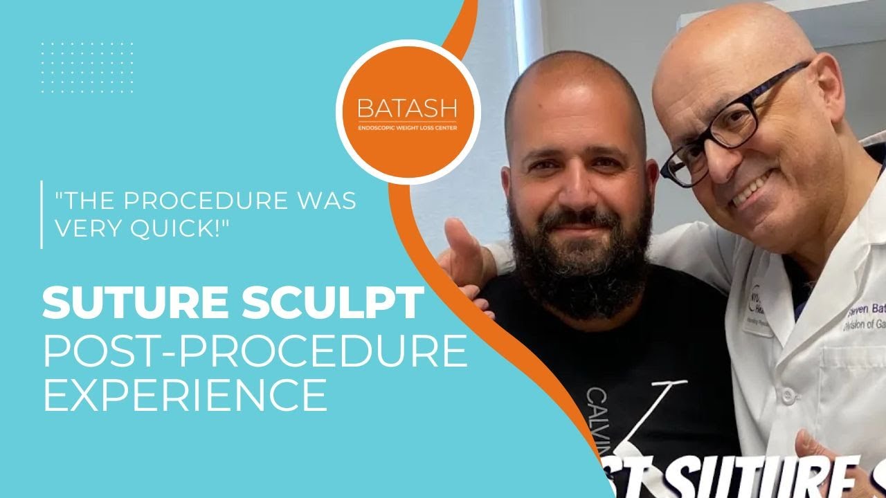 16 Lbs Down After 4 Days With Suture Sculpt ESG - Patient Testimonial