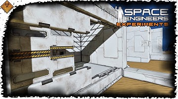 Space Engineers Experiments: Hangar Door Designs?