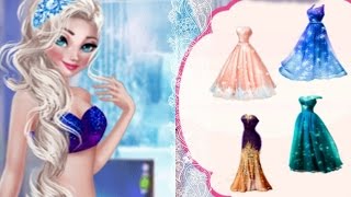 アナと雪の女王   エルサとアナの着せ替えゲーム   Frozen Anna and Elsa Girls Night Out dress up game   YouTube screenshot 2