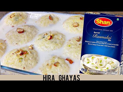 Shan Special Rasmalai Mix - Instant Rasmalai Recipe