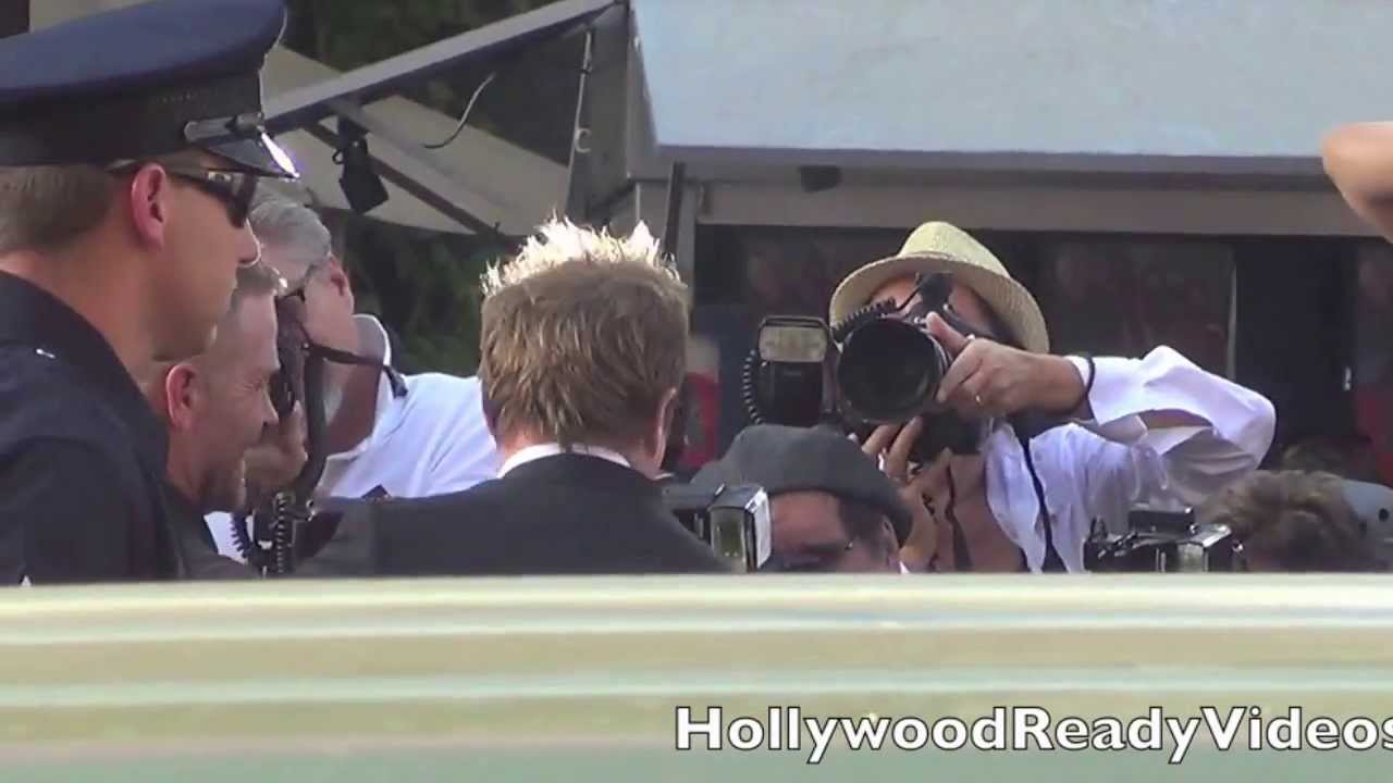 Robert Kazinsky arrives to the Pacific Rim premiere in Hollywood