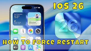 How To Force Restart iOS 26