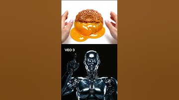 Can You Handle This Frosty Slime Pop? ❄️ | Veo 3 AI x AI Video Generator