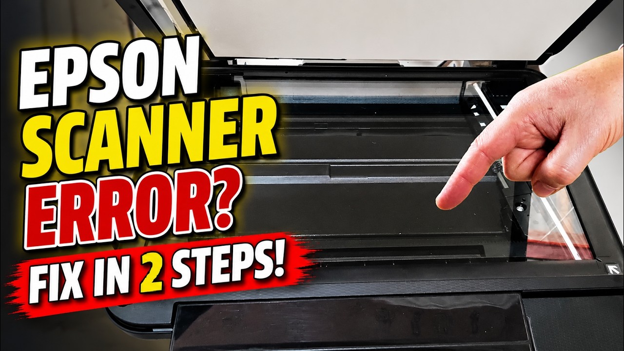 EPSON EP880AW シアン切れ Epson EcoTank Scanner Not Working? 2 EASY WAYS TO FIX IT! - YouTube