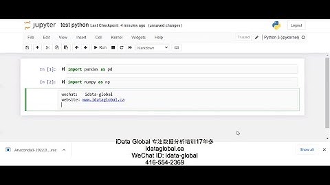 【Python for Beginner】 Python & Jupyter 的安装及使用 | 数据分析必备开源工具 Python & Jupyter | 数据科学 | 机器学习 | 人工智能