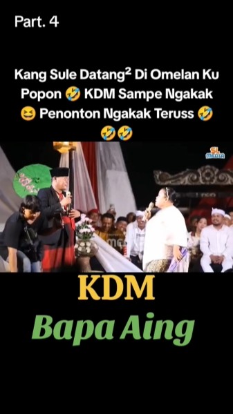 Panggung Lucu bangets #kdm #ohang #popon #sule #lucu #ngakak #videoviral #musicviral #trending