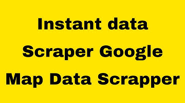 Instant data Scraper Google Map Data Scrapper । Lead Generation Bangla Tutorial