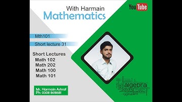 MTH101|MTH 101|Short Lecture|31|Proper Substitution|Definite integral|how to apply substitution