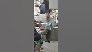 Bending of 100mm thick plates#pressbrake #cnc  #factory #machine #bendingmachine #tools  #longbo