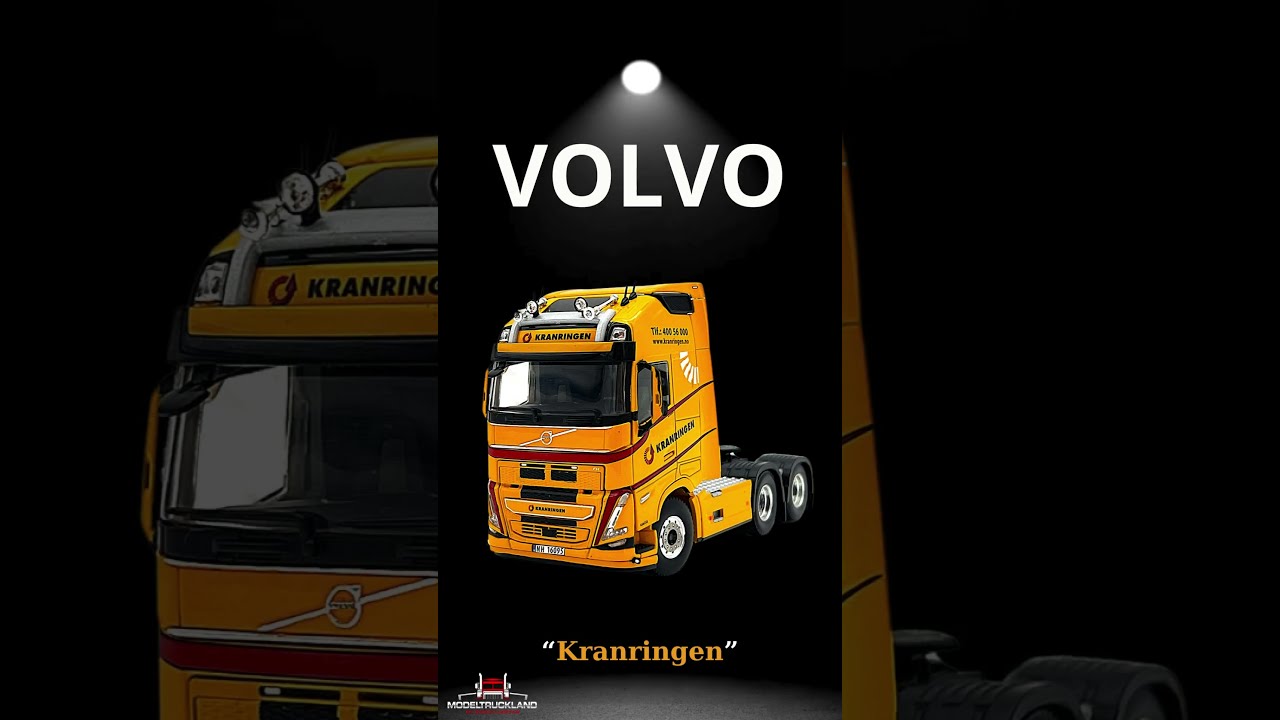 Volvo FH5 globetrotter XL 6×2 tag axle “Kranringen”,WSI