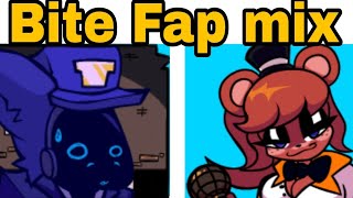 FNF Bite Fap mix on android! FNF mod on android