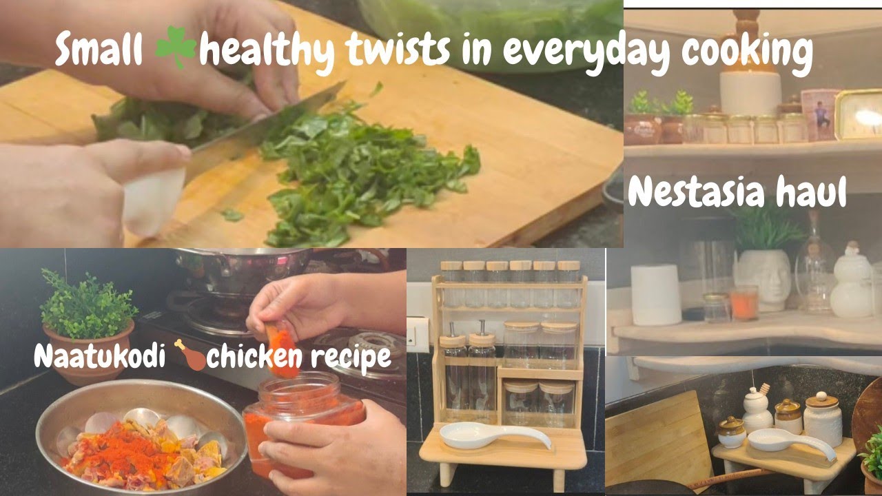 ✨Nestasia new items |  రోజూ చేసే వంటల్లో కొన్ని healthy 🥬changes చేసుకుంటున్న...