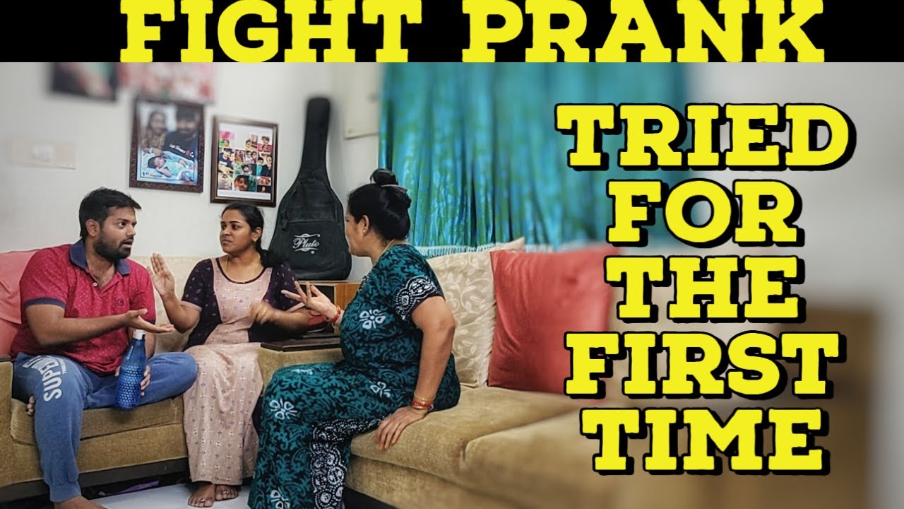 Our First Prank | Mamiyar Marumagal Fight | First prank on Mom | prank videos in tamil