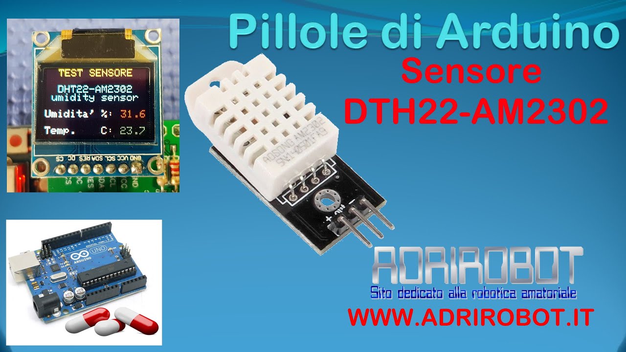 DHT22 AM2302 - Test sensore