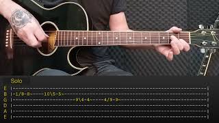 Miniatura del video "Mild Orange - Freak In Me | Solo Tabs | Guitar Lesson/Tutorial | Acoustic Solo: 4"