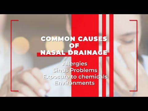 Solving Nasal Drainage Issues