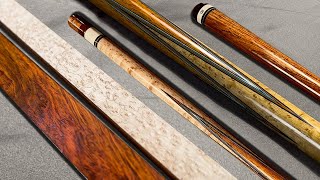 William's Full Splice || Building a Pool Cue From Scratch (No Talking, Just Woodworking)